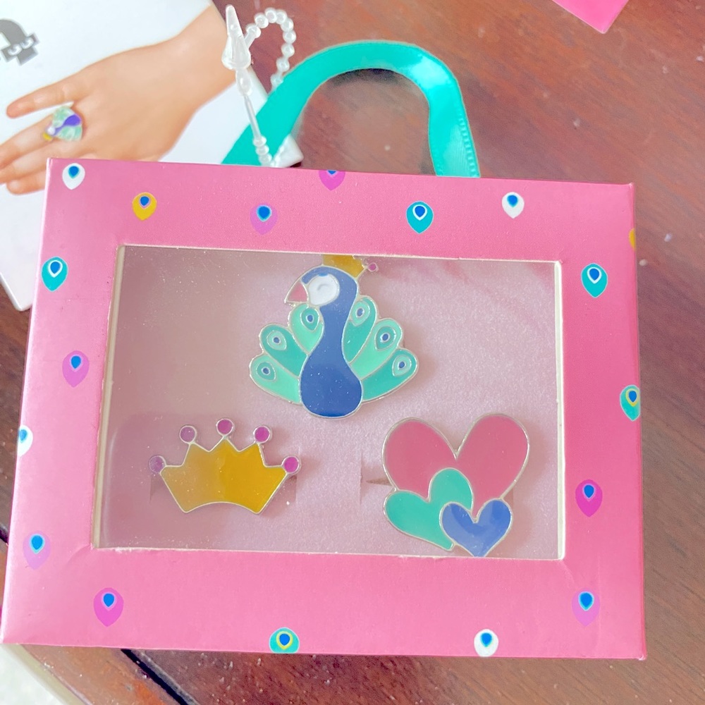 Adorable Brand New Boutique Kids Girls Rings from Europe NWT Toddlers Favors